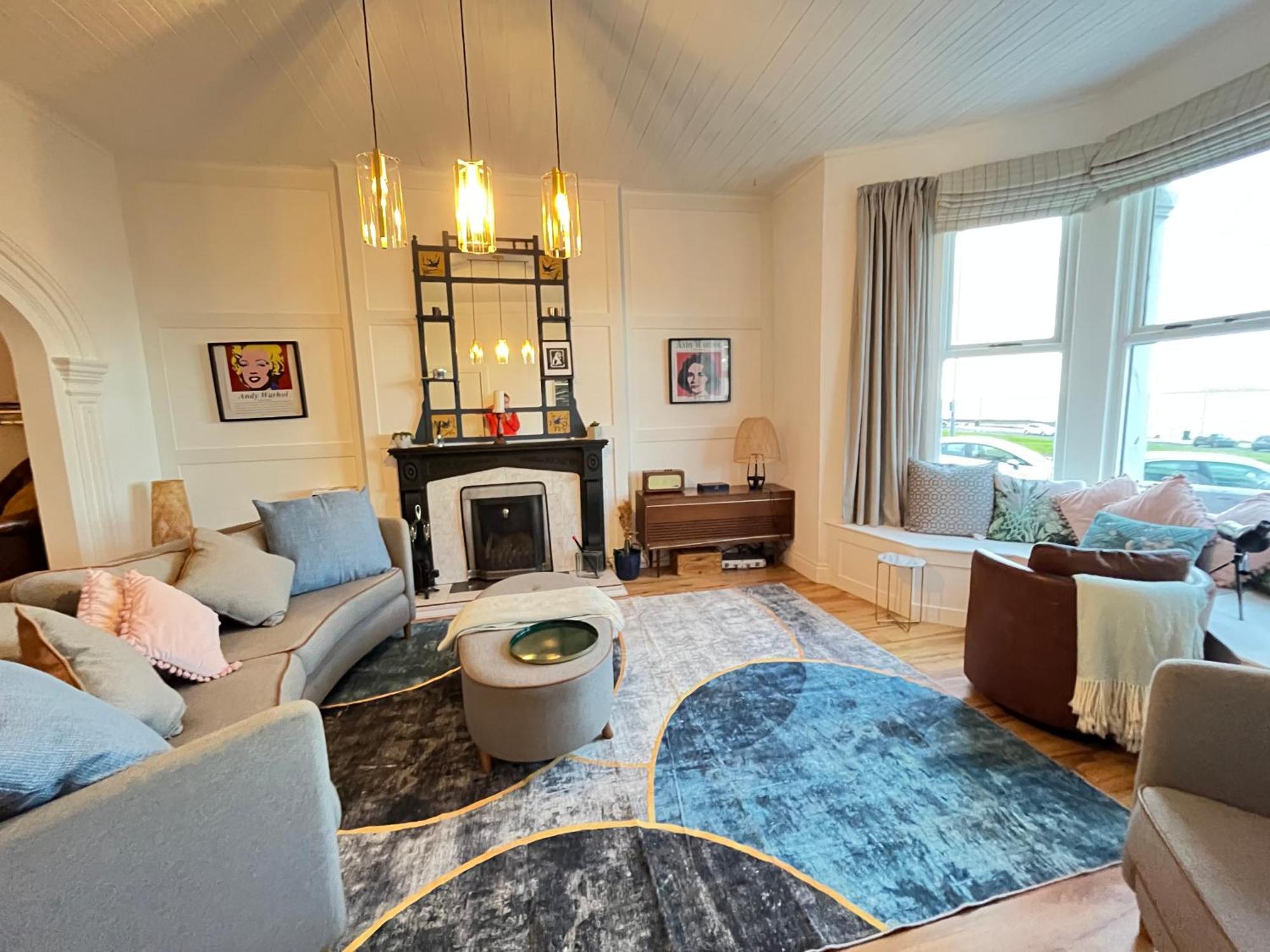 Stunning 3 Bed Seafront Mansion Building Sleeps 6 Adults Or 8 With Kids Leilighet Portrush Eksteriør bilde